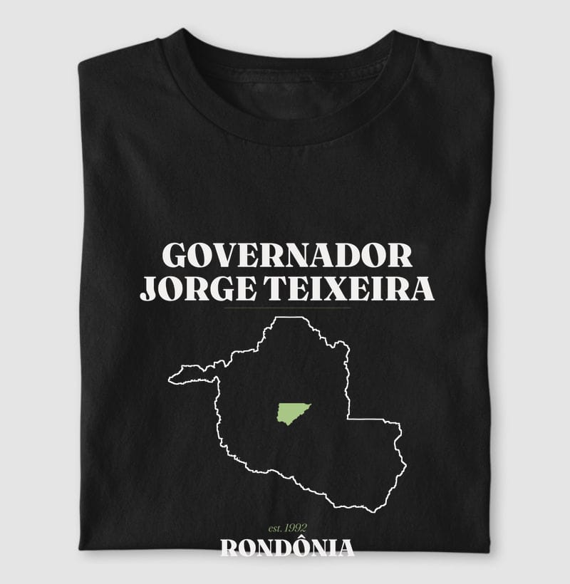 Camiseta Legado de Governador Jorge Teixeira