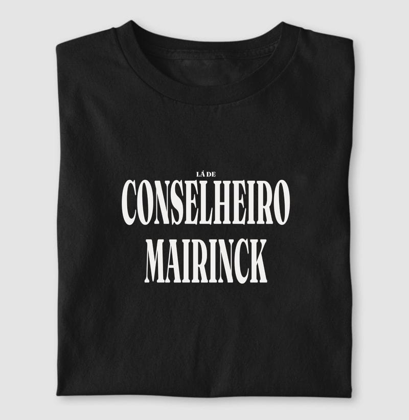 Camiseta Tipografia de Conselheiro Mairinck
