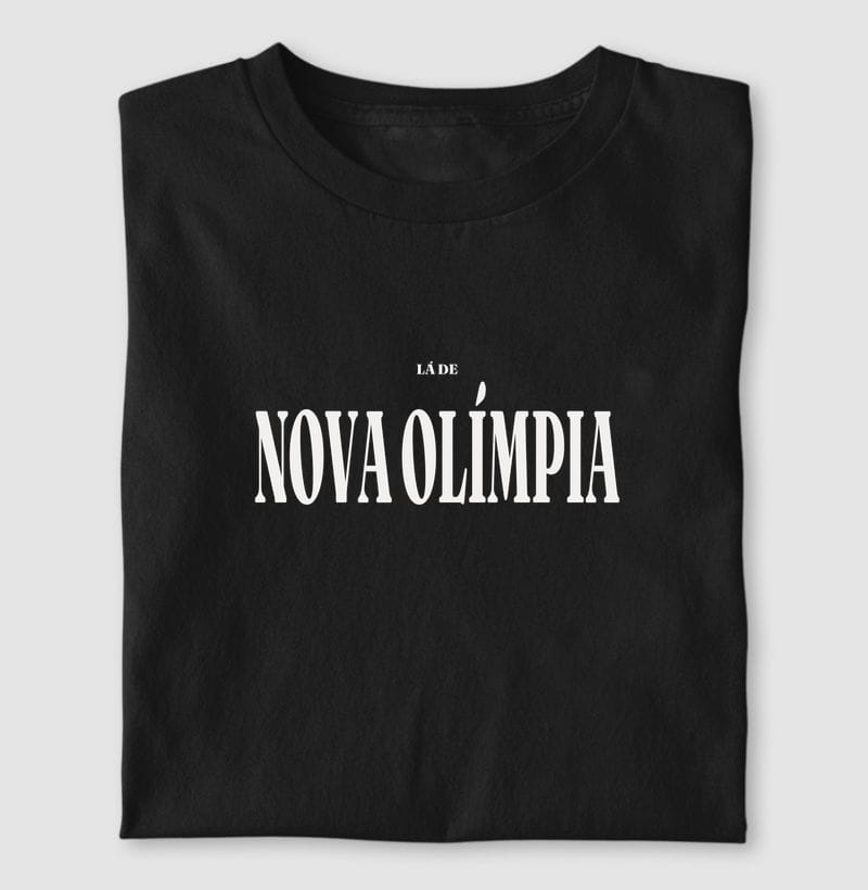 Camiseta Tipografia de Nova Olímpia