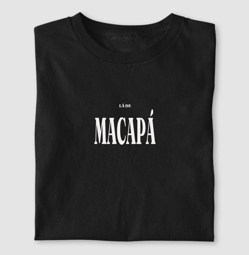 Camiseta Tipografia de Macapá