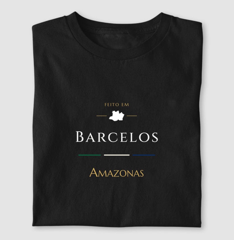 Feito em, Barcelos · AM