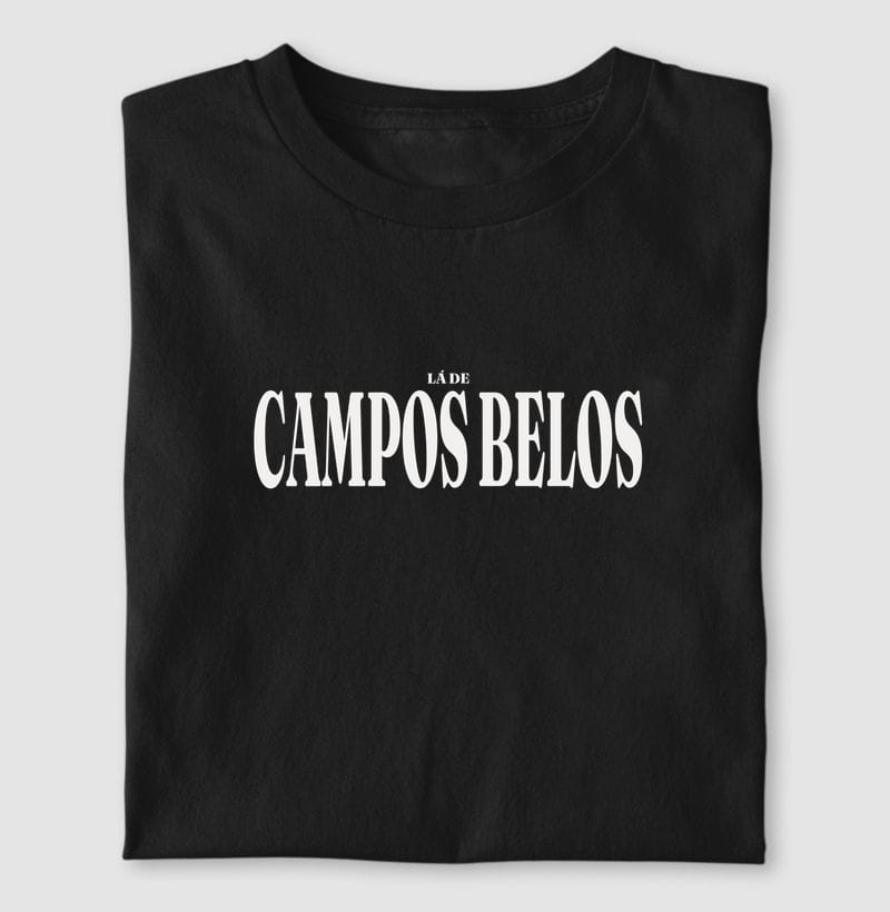 Camiseta Tipografia de Campos Belos