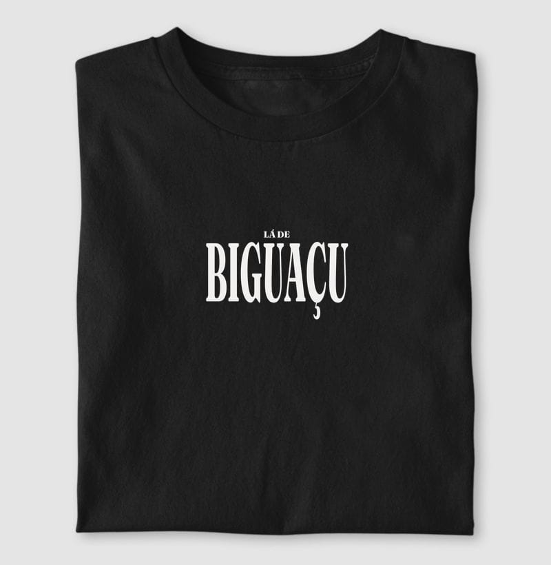 Camiseta Tipografia de Biguaçu