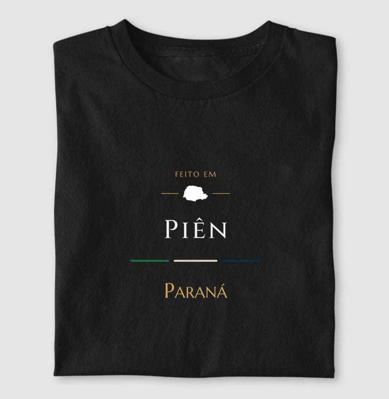 Camiseta Feito em de Piên