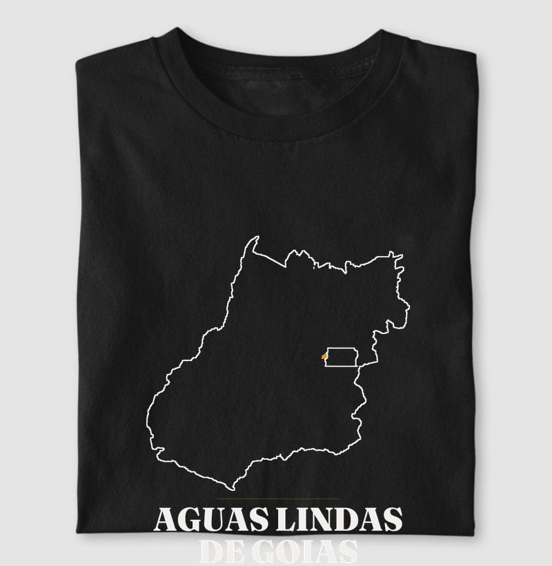 Camiseta Traço de Águas Lindas de Goiás