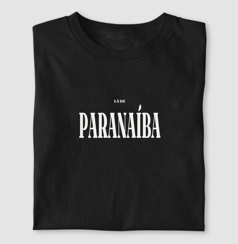 Camiseta Tipografia de Paranaíba