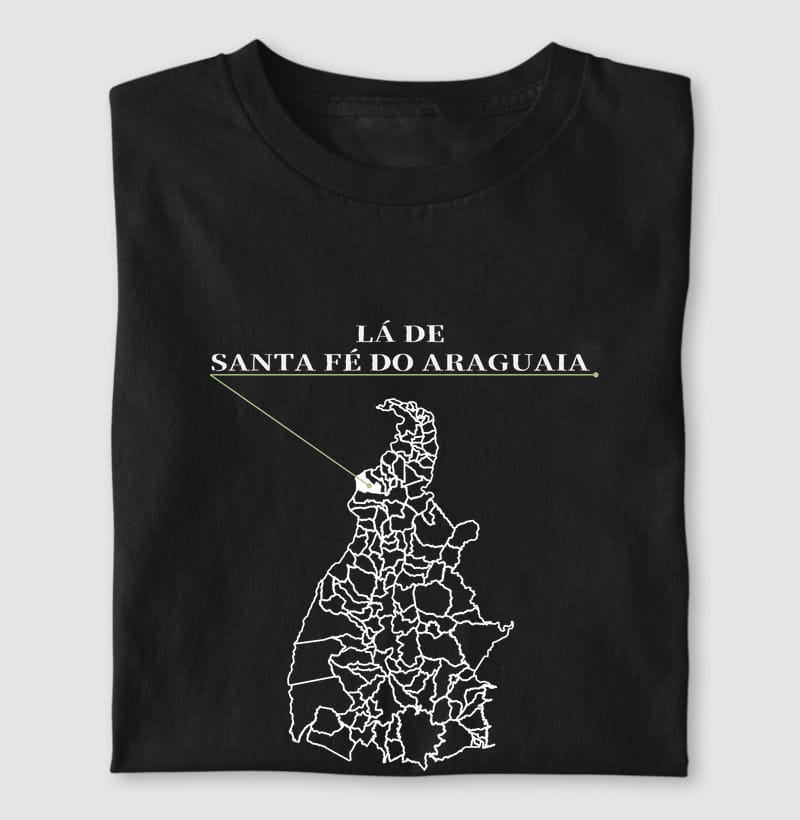 Camiseta Ponto de Origem de Santa Fé do Araguaia