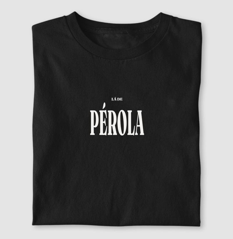 Camiseta Tipografia de Pérola