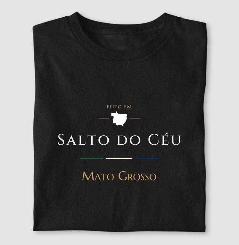 Feito em, Salto do Céu · MT