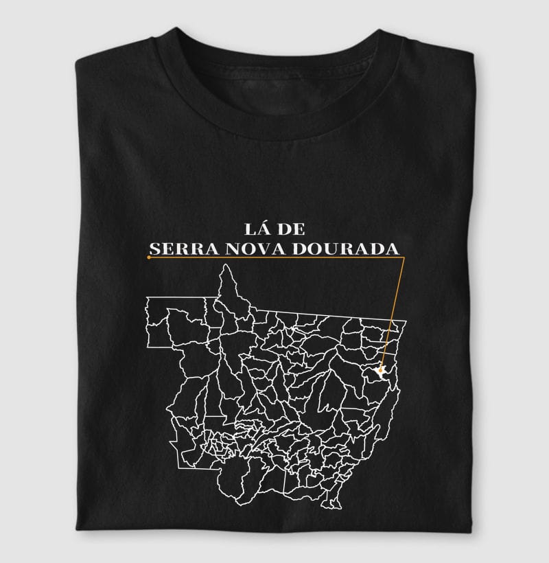 Camiseta Ponto de Origem de Serra Nova Dourada