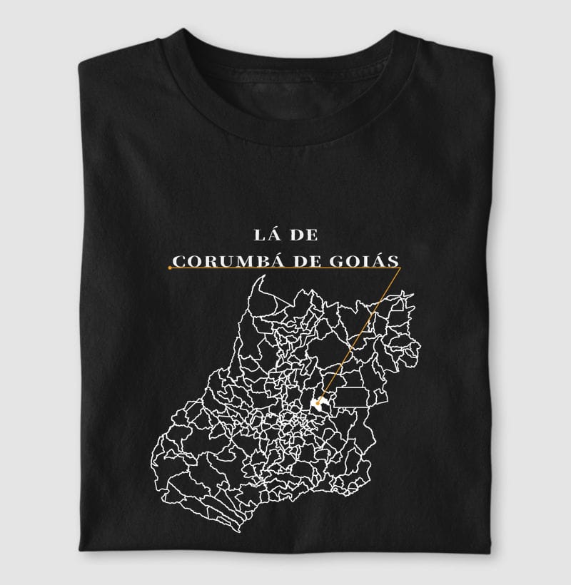 Camiseta Ponto de Origem de Corumbá de Goiás