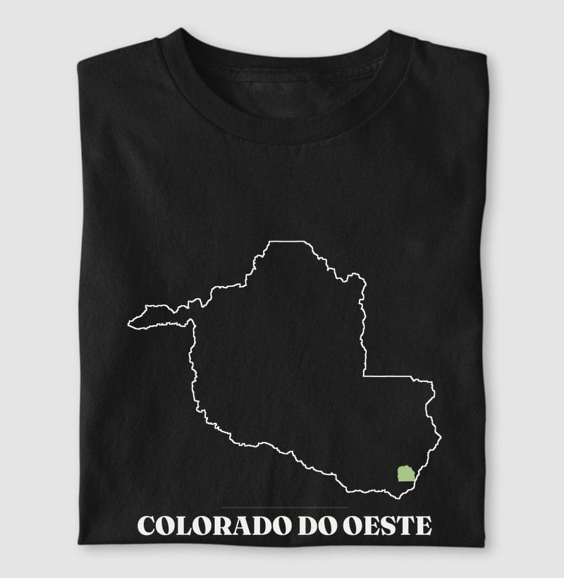 Camiseta Traço de Colorado do Oeste