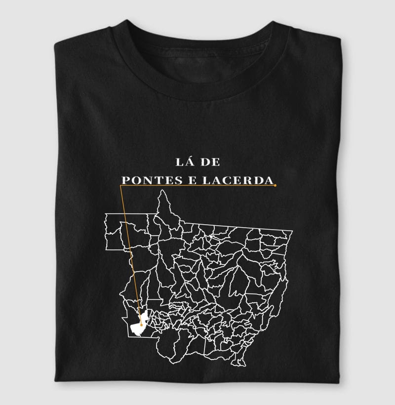 Camiseta Ponto de Origem de Pontes e Lacerda