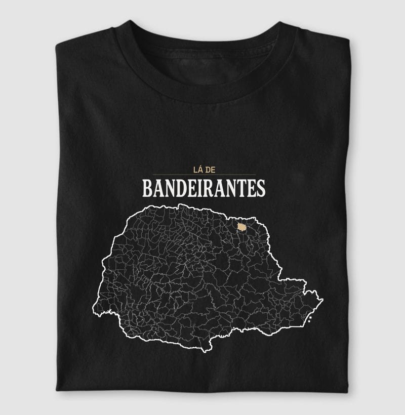 Camiseta Território de Bandeirantes
