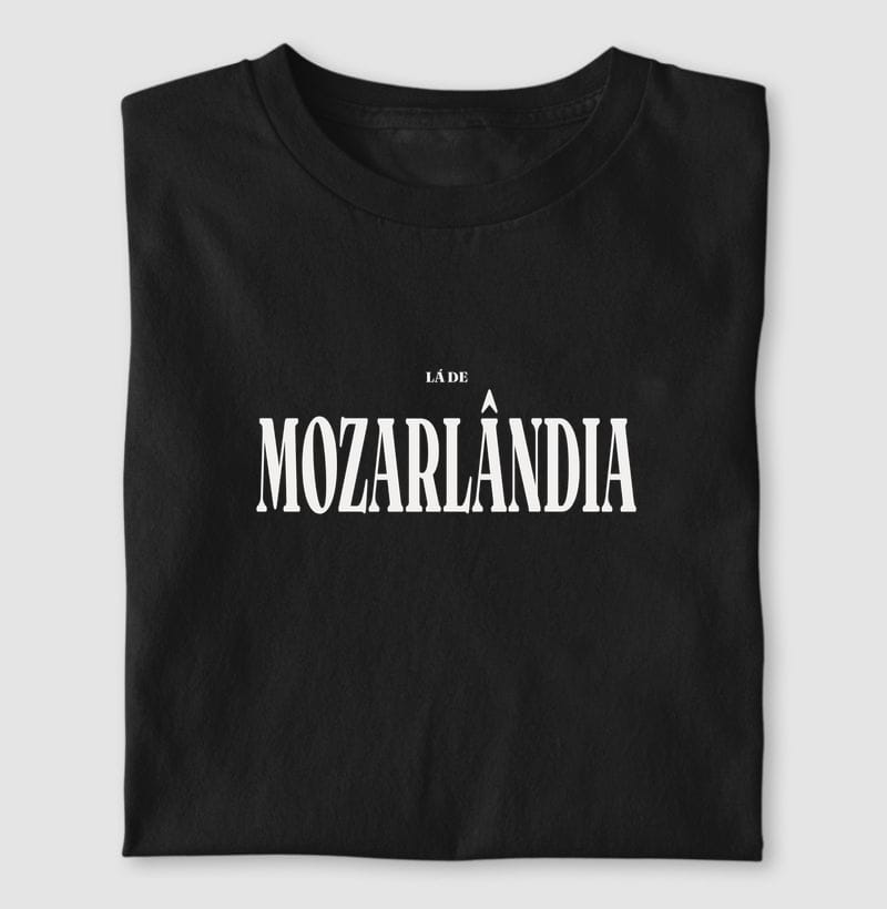 Camiseta Tipografia de Mozarlândia