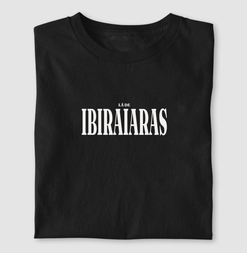 Camiseta Tipografia de Ibiraiaras