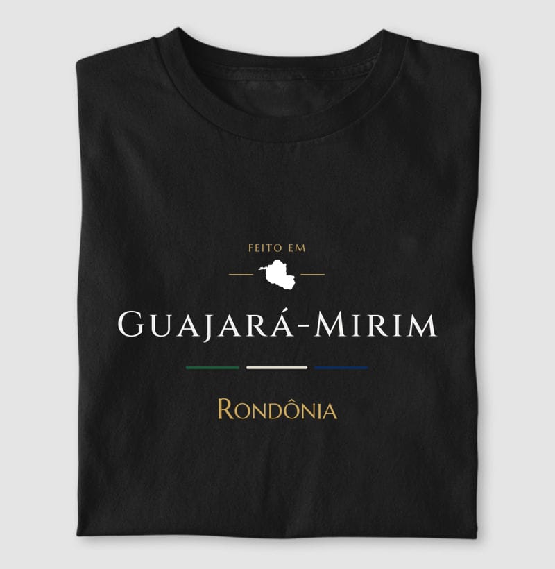 Feito em, Guajará-Mirim · RO