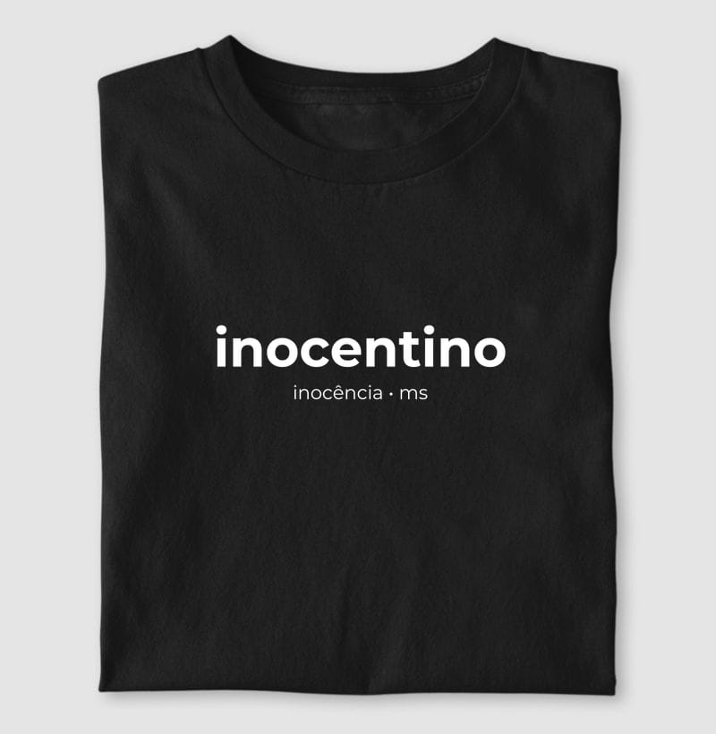 Camiseta Gentílico de Inocência