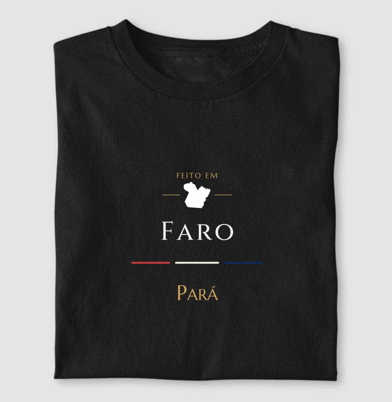 Camiseta Feito em de Faro