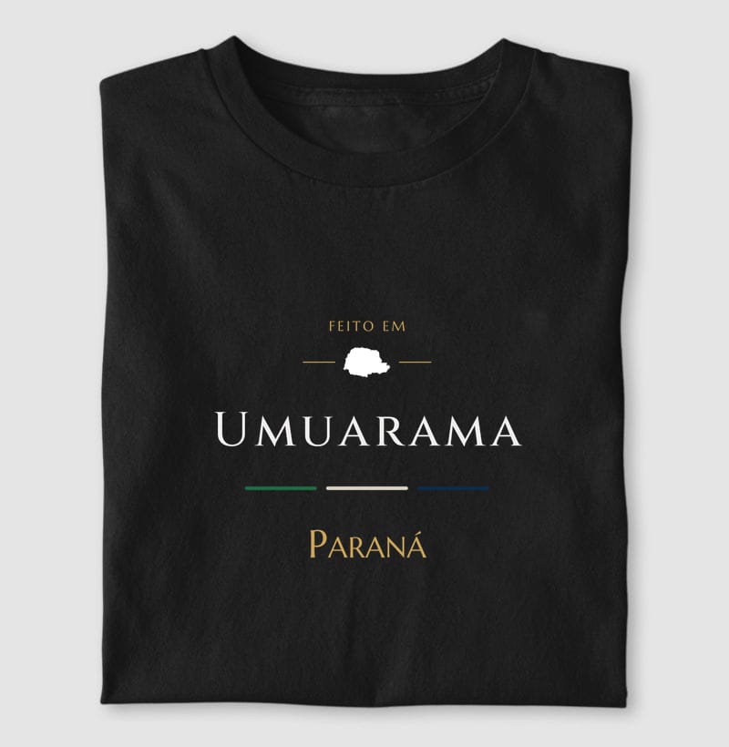 Camiseta Feito em de Umuarama