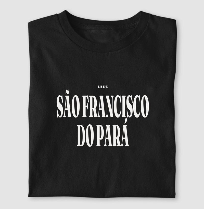 Camiseta Tipografia de São Francisco do Pará