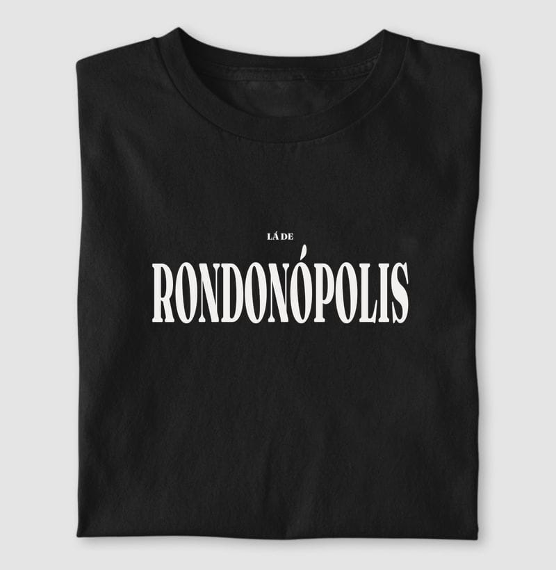 Camiseta Tipografia de Rondonópolis