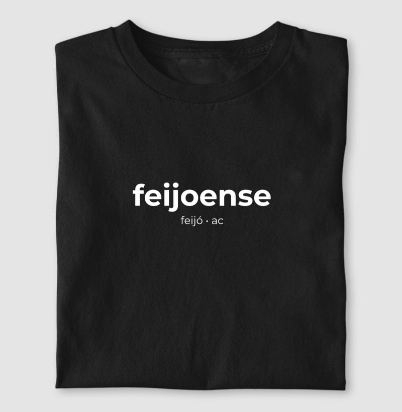 Camiseta Gentílico de Feijó