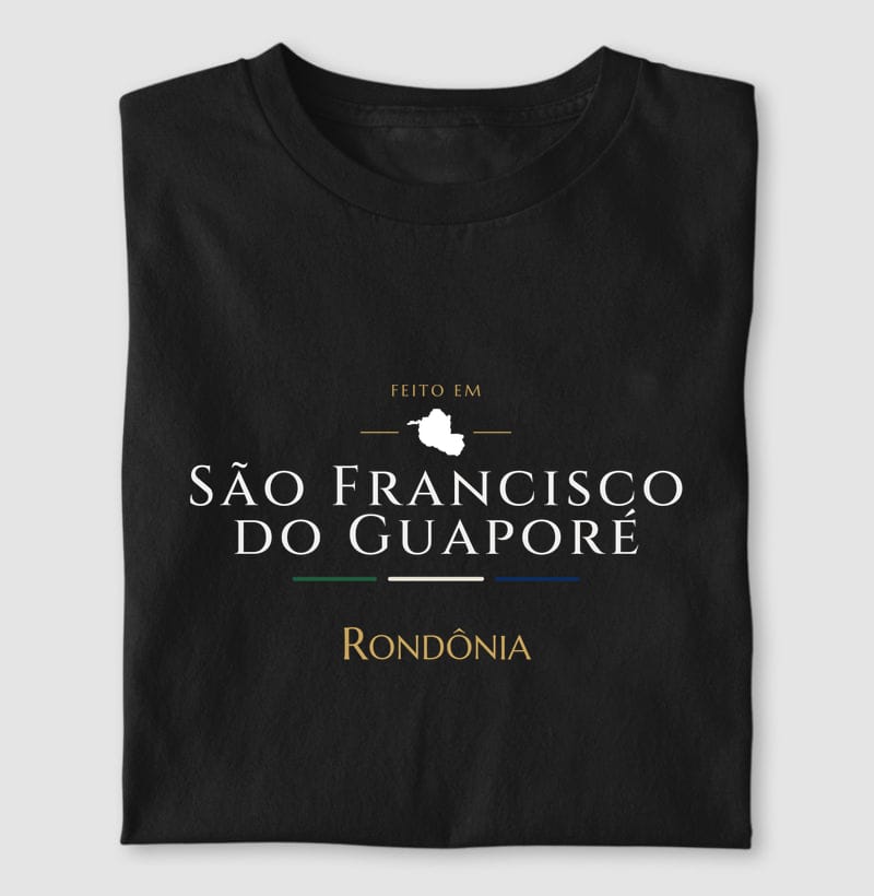 Feito em, São Francisco do Guaporé · RO
