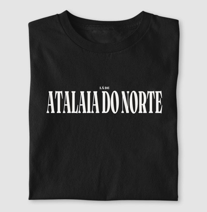 Camiseta Tipografia de Atalaia do Norte