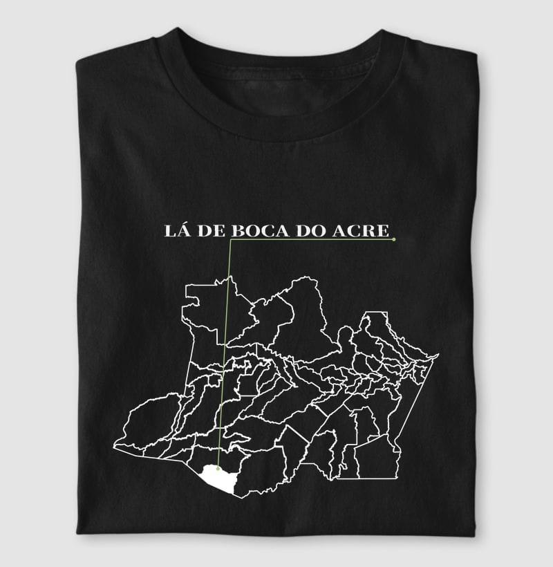 Camiseta Ponto de Origem de Boca do Acre