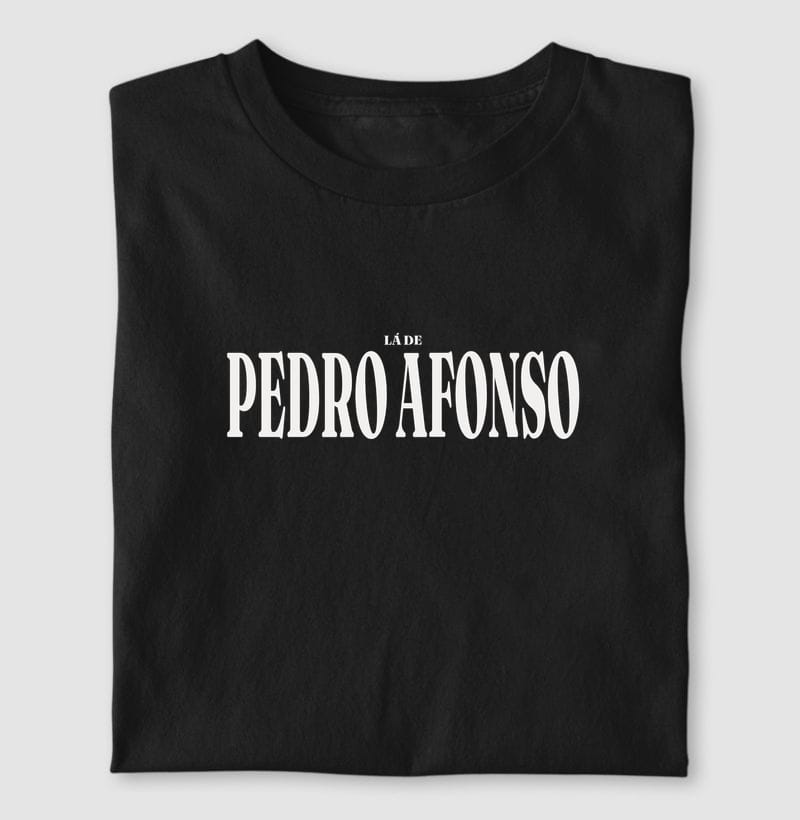 Camiseta Tipografia de Pedro Afonso
