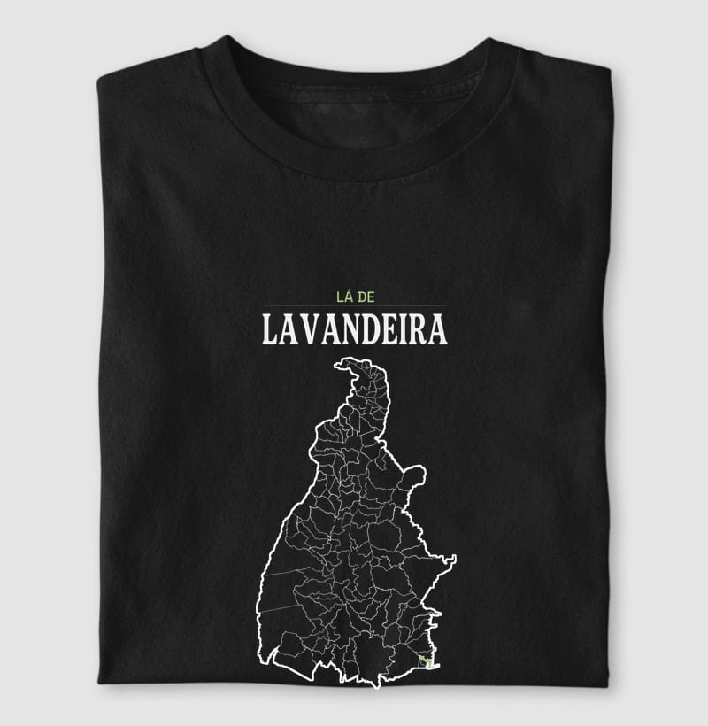 Camiseta Território de Lavandeira