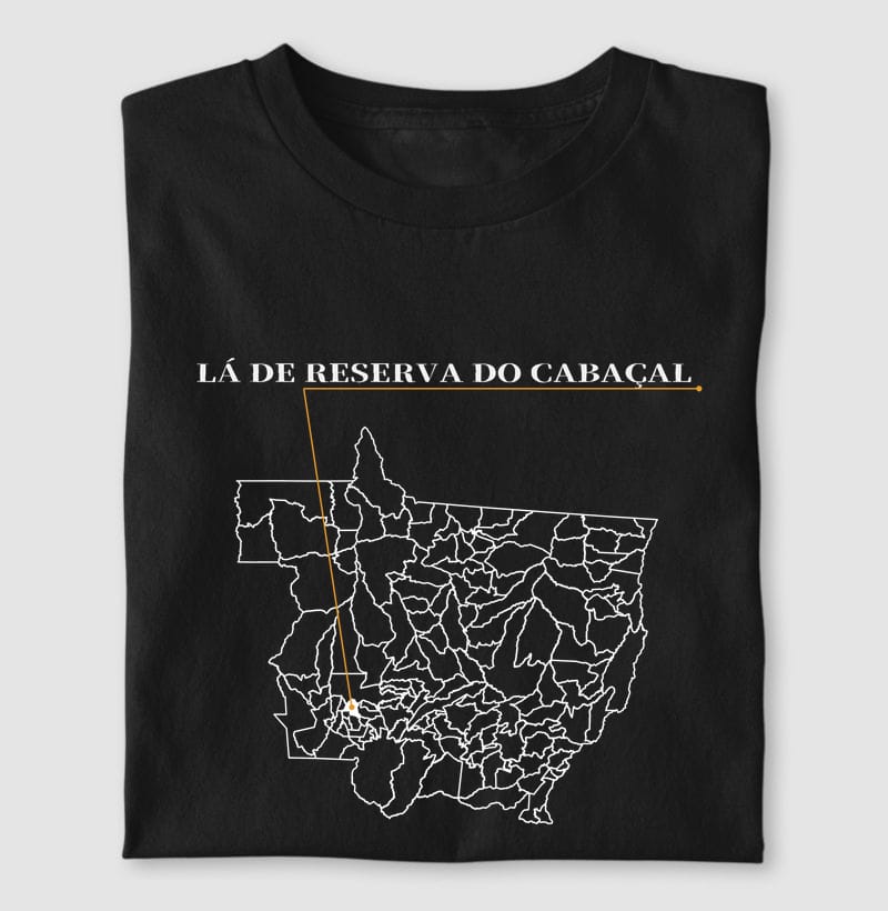 Camiseta Ponto de Origem de Reserva do Cabaçal