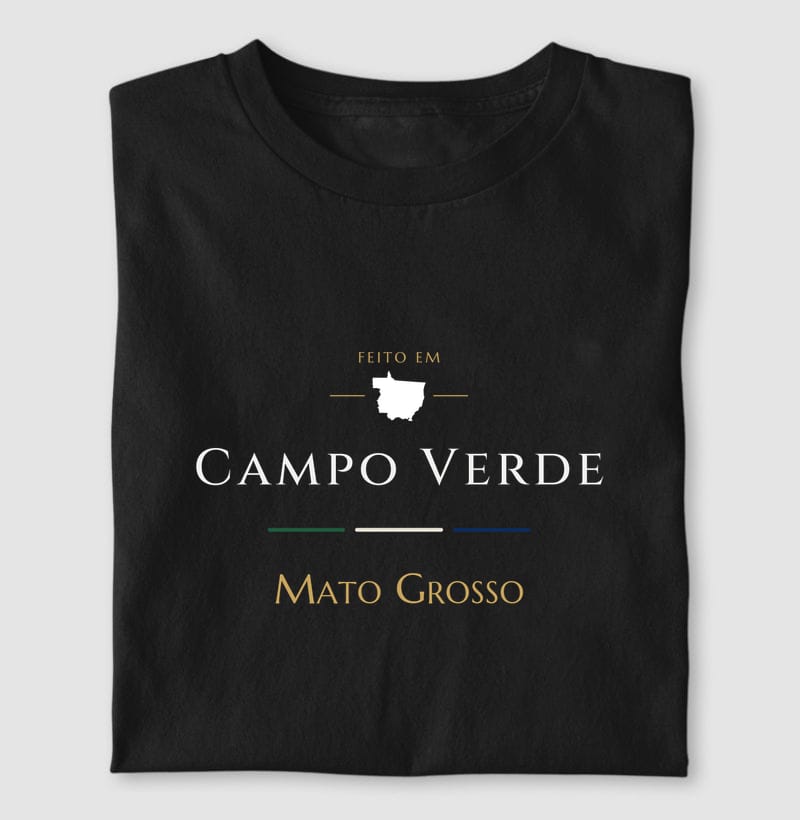 Feito em, Campo Verde · MT