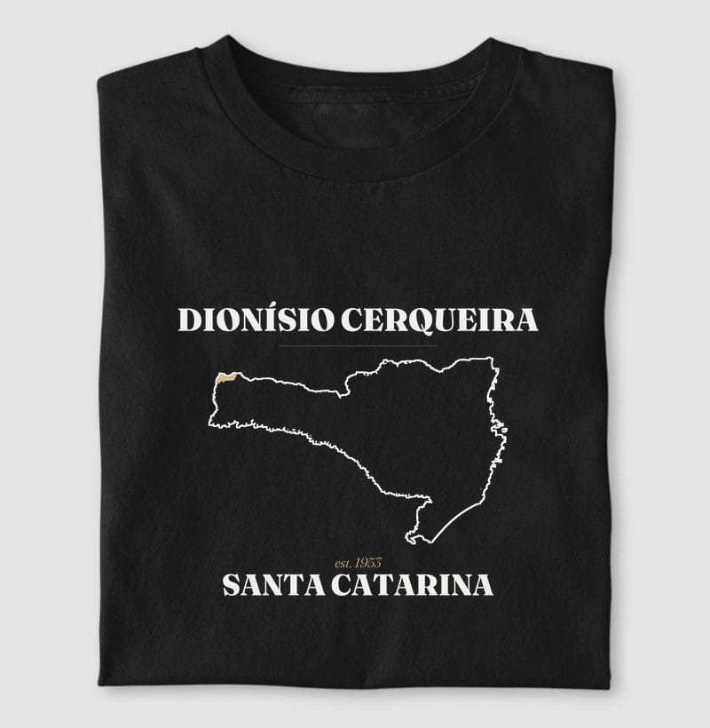 Camiseta Legado de Dionísio Cerqueira