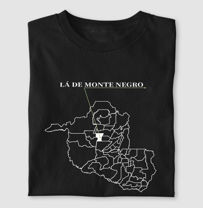 Camiseta Ponto de Origem de Monte Negro
