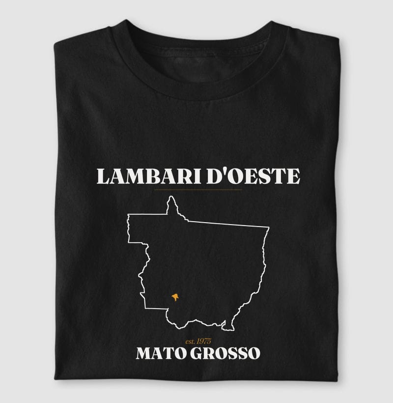 Camiseta Legado de Lambari D'Oeste