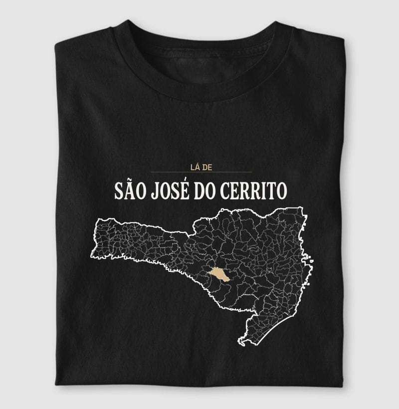 Camiseta Território de São José do Cerrito