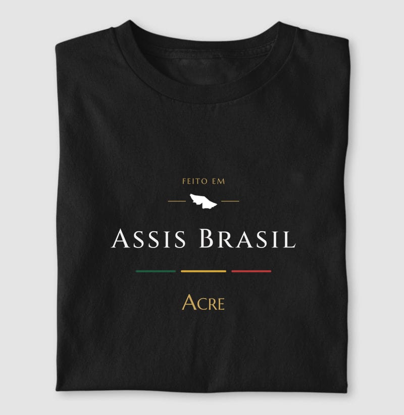 Camiseta Feito em de Assis Brasil