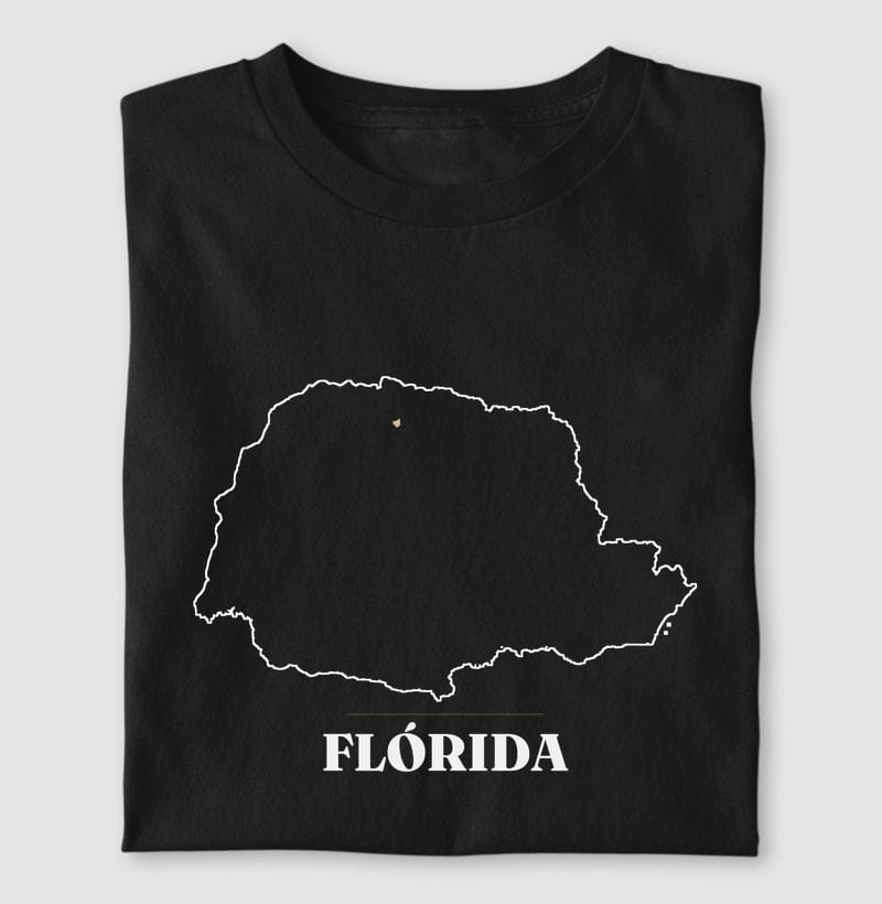 Camiseta Traço de Flórida