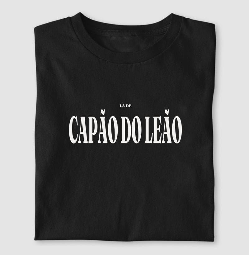 Camiseta Tipografia de Capão do Leão