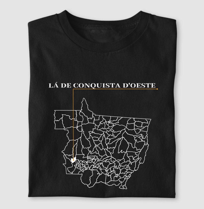 Camiseta Ponto de Origem de Conquista D'Oeste