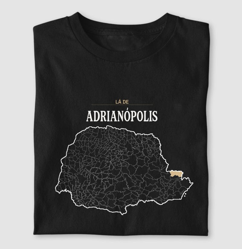 Camiseta Território de Adrianópolis