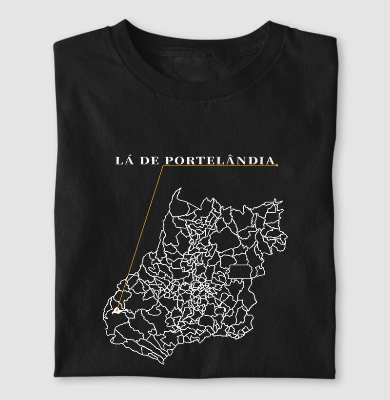 Camiseta Ponto de Origem de Portelândia