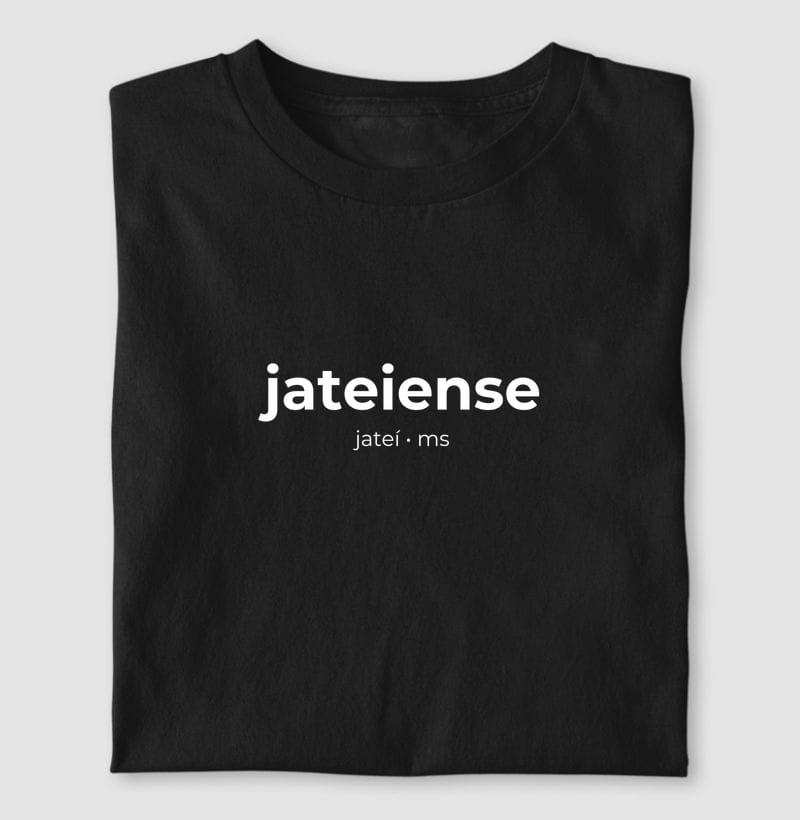 Camiseta Gentílico de Jateí