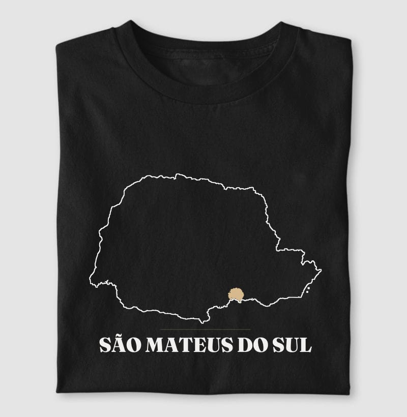 Camiseta Traço de São Mateus do Sul