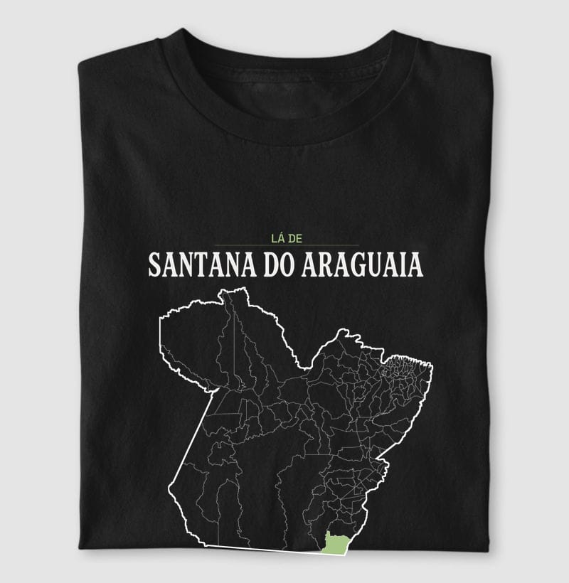 Camiseta Território de Santana do Araguaia