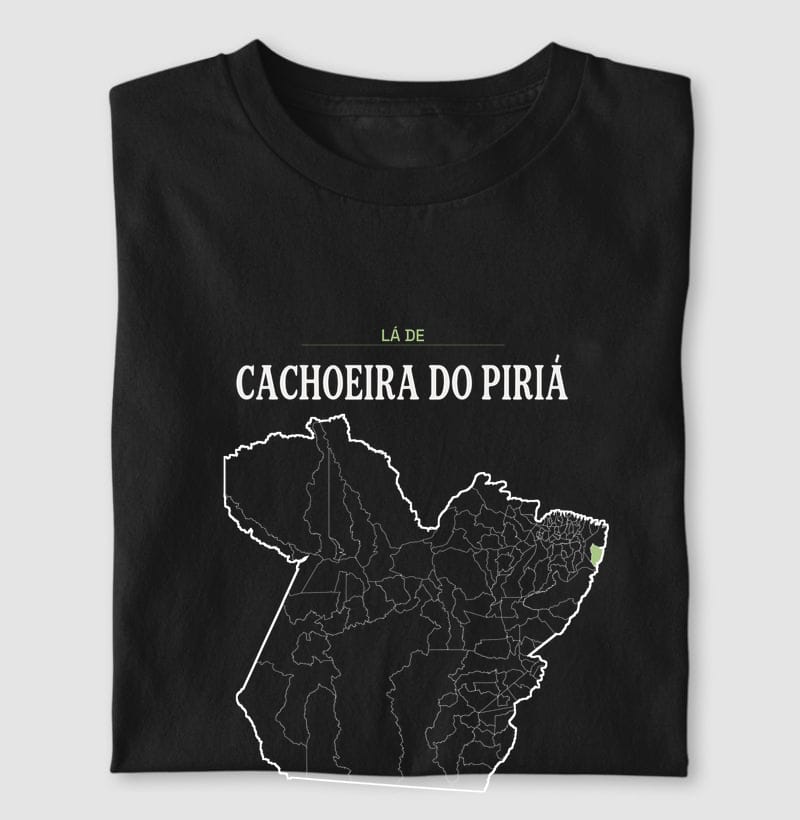 Camiseta Território de Cachoeira do Piriá