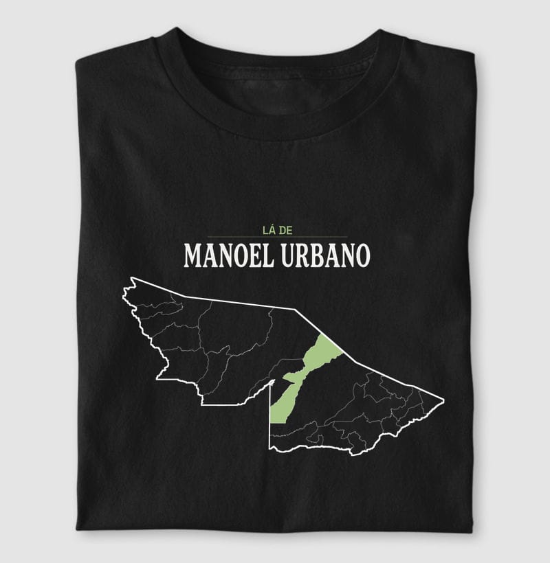 Camiseta Território de Manoel Urbano