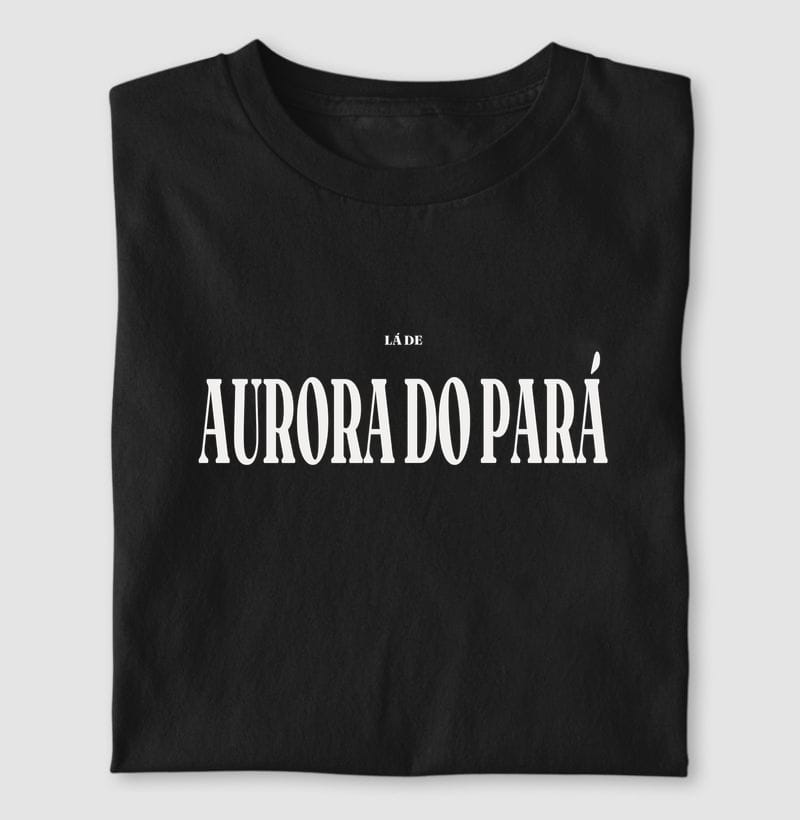 Camiseta Tipografia de Aurora do Pará